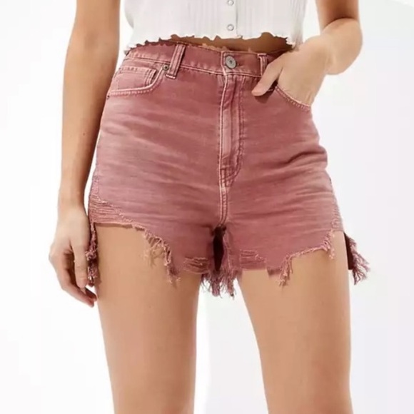 American Eagle Outfitters Pants - American Eagle Highest Rise Mom Shorts